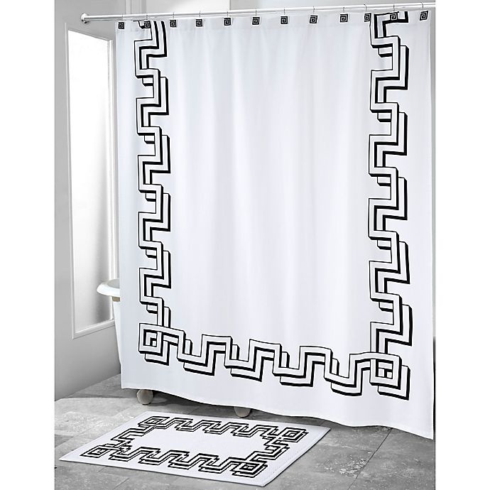 slide 1 of 2, Now House by Jonathan Adler Gramercy Shower Curtain, 1 ct