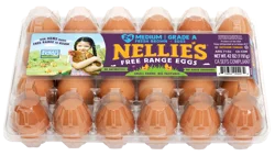 Nellie's Free Range Eggs, 42 oz