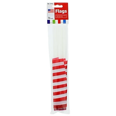 slide 1 of 1, Fun Express American Flags, 12 ct