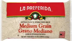 La Preferida Medium Grain Rice - 10 lb