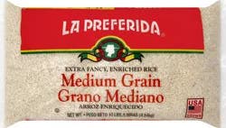 La Preferida Medium Grain Rice - 10 lb