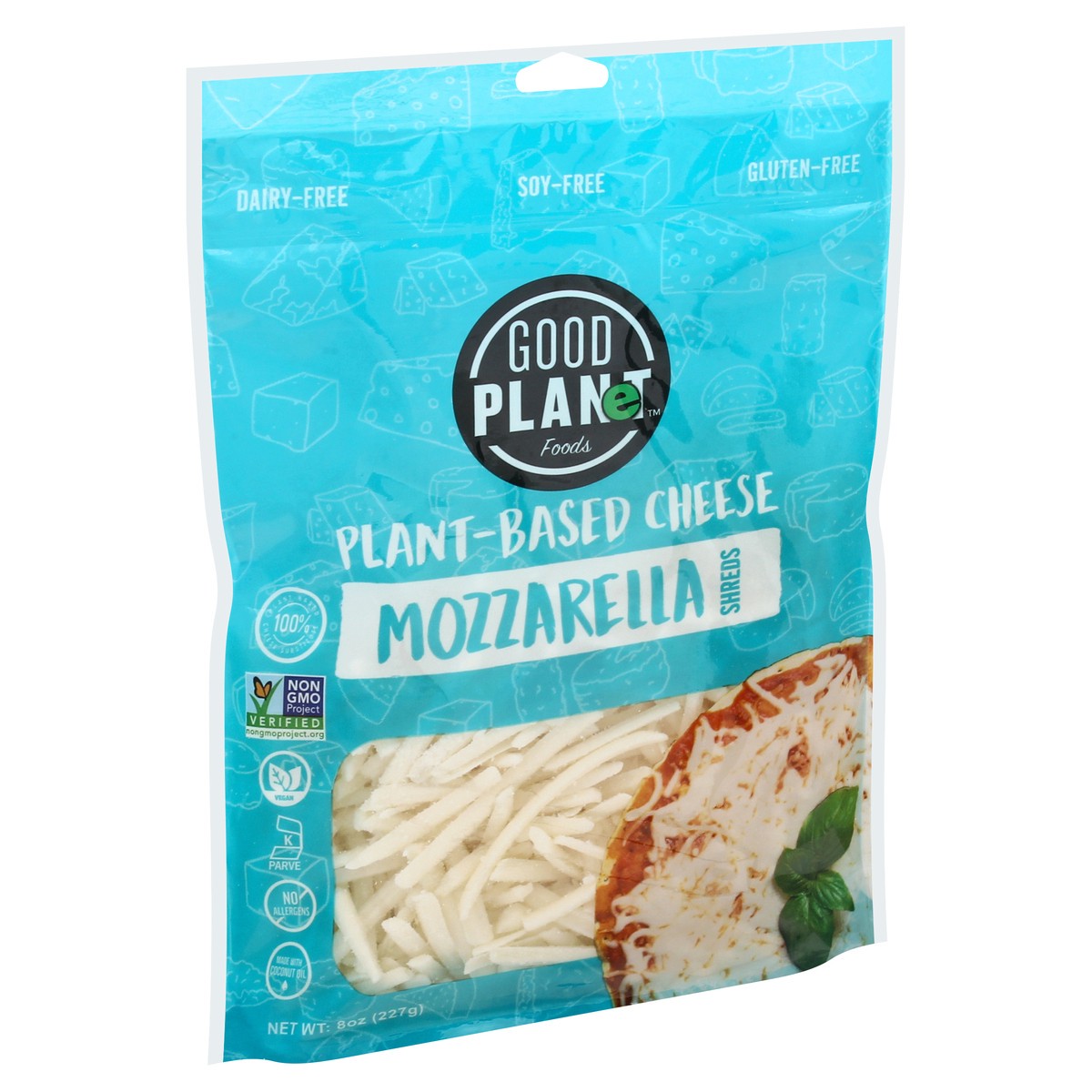slide 9 of 9, GOOD PLANeT Mozzarella Cheese Shreds 8 oz, 8 oz