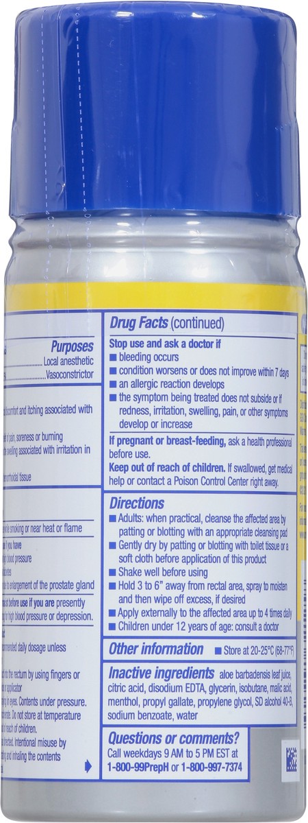 slide 9 of 9, Preparation H Rapid Relief Hemorrhoidal Spray with Lidocaine - 3.8 Oz, 3.8 oz