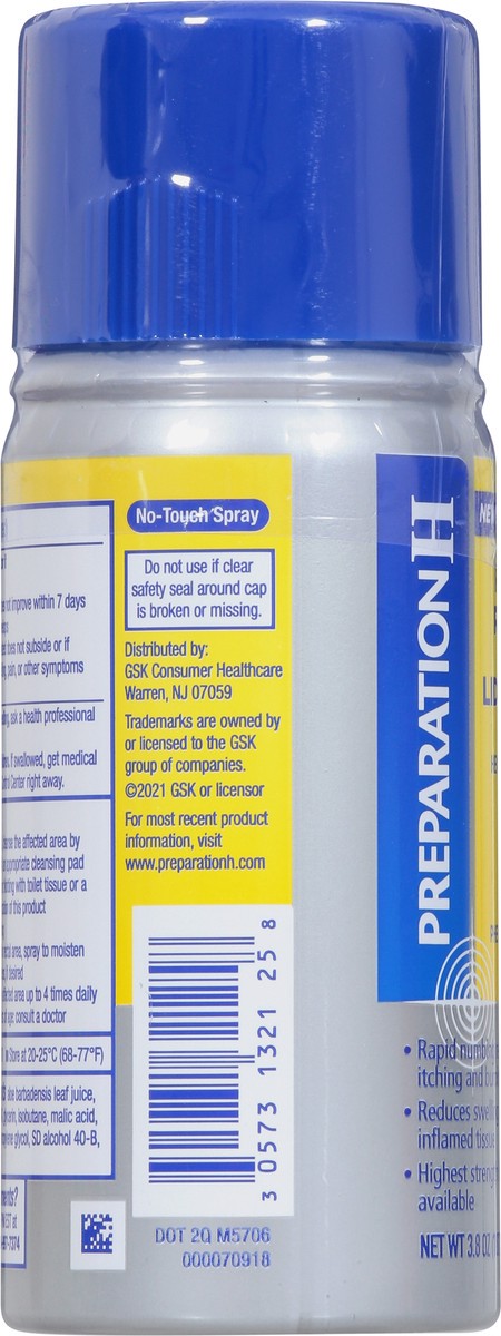 slide 2 of 9, Preparation H Rapid Relief Hemorrhoidal Spray with Lidocaine - 3.8 Oz, 3.8 oz