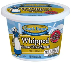 Dutch Farms Whipped Cream Cheese