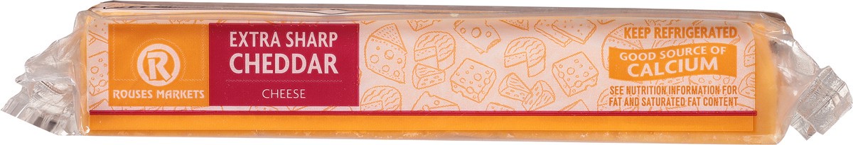 slide 6 of 9, Rouses Markets Extra Sharp Cheddar Cheese 8 oz, 8 oz