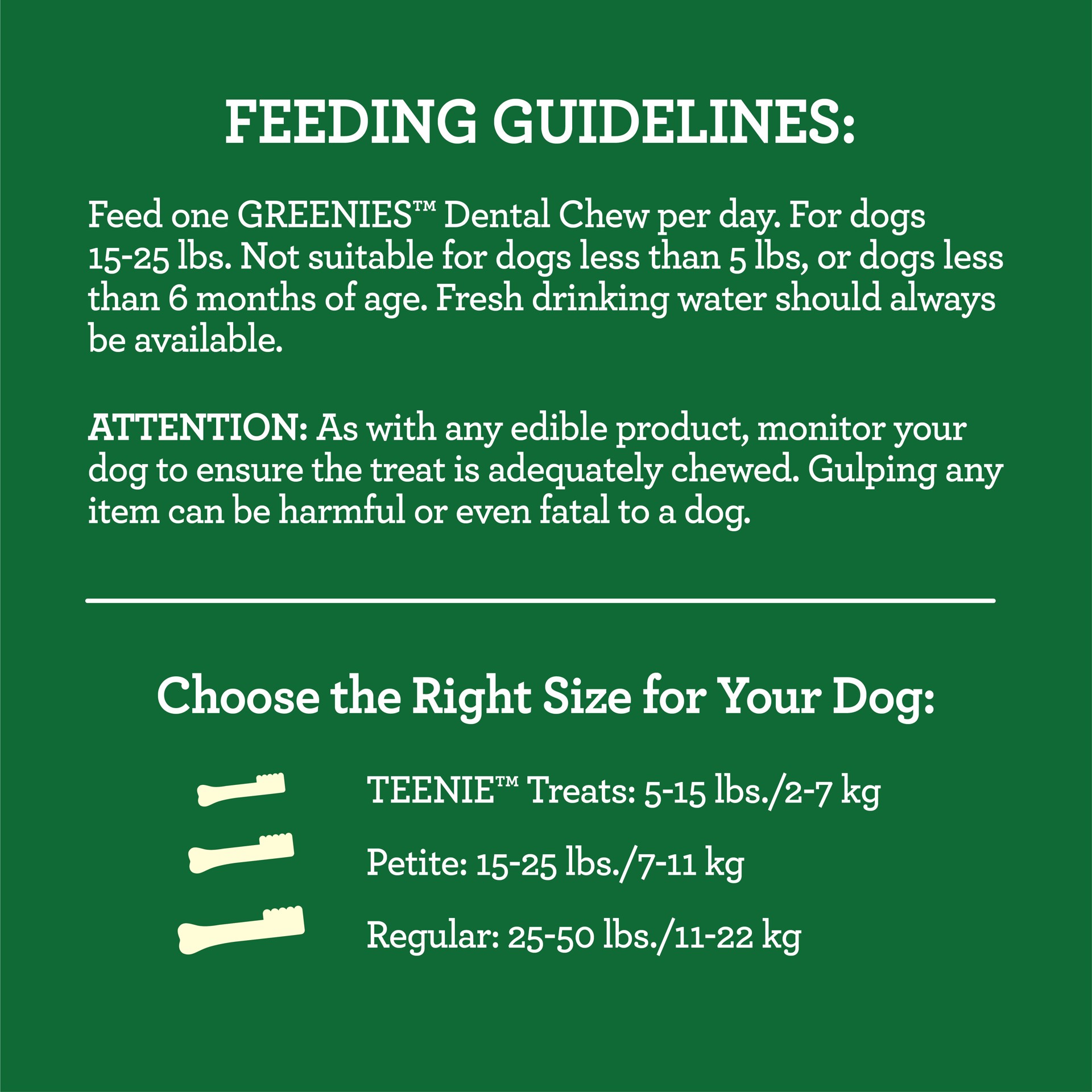 slide 3 of 4, GREENIES Puppy 6+ Months Petite Natural Dog Dental Care Chews Oral Health Dog Treats Pack (20 Treats, 12 oz