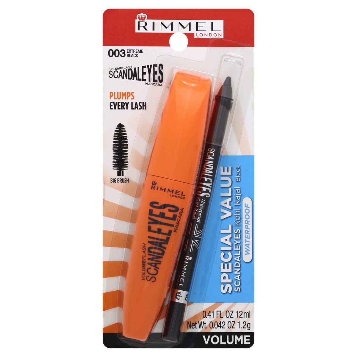 slide 2 of 3, Rimmel Mascara 0.41 oz, 0.41 oz