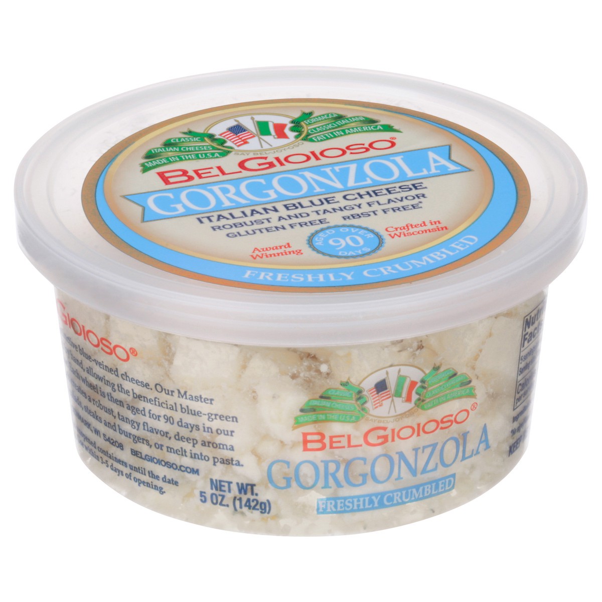 slide 5 of 12, BelGioioso Gorgonzola Cheese 5 oz, 5 oz