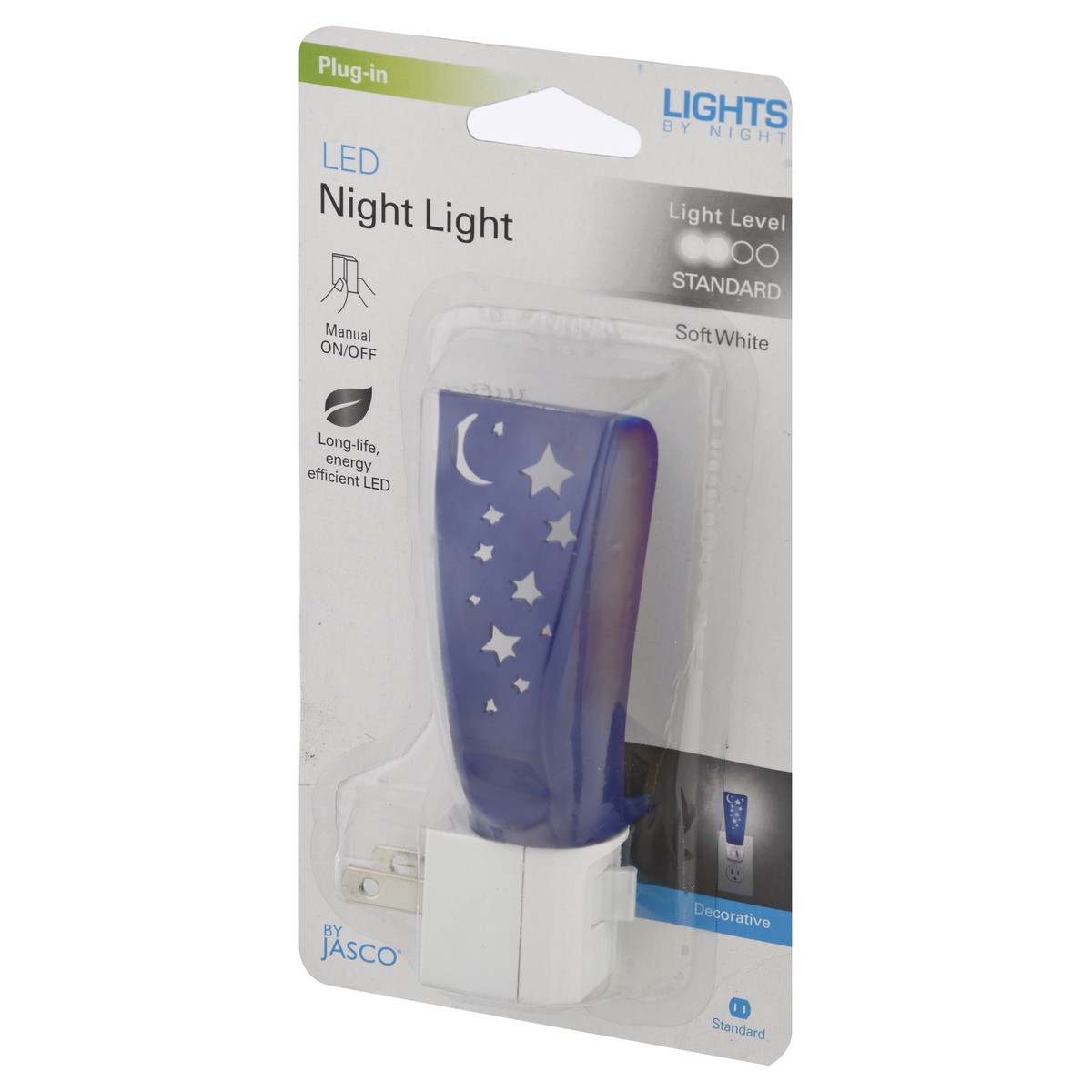 slide 7 of 8, Lights By Night Plug-In LED Soft White Night Light 1 ea, 1 ct