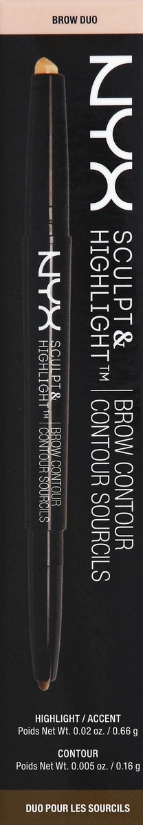 slide 4 of 4, NYX Professional Makeup Brow Contour 1 ea, 1 ct