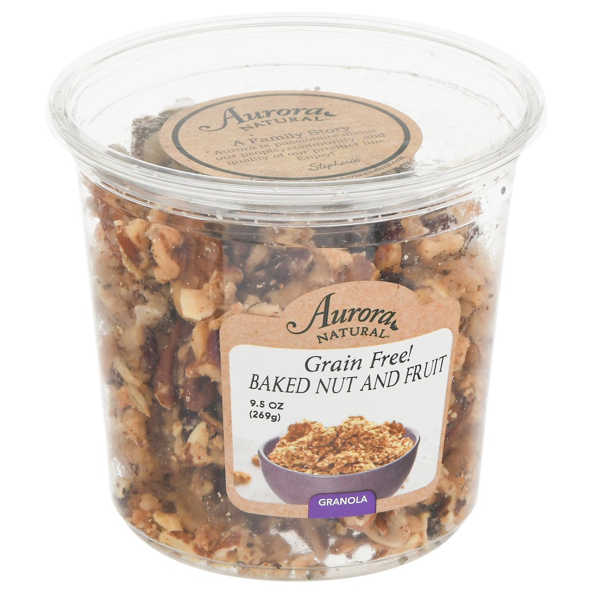 slide 10 of 14, Aurora Baked Nut and Fruit Granola 9.5 oz, 9.5 oz