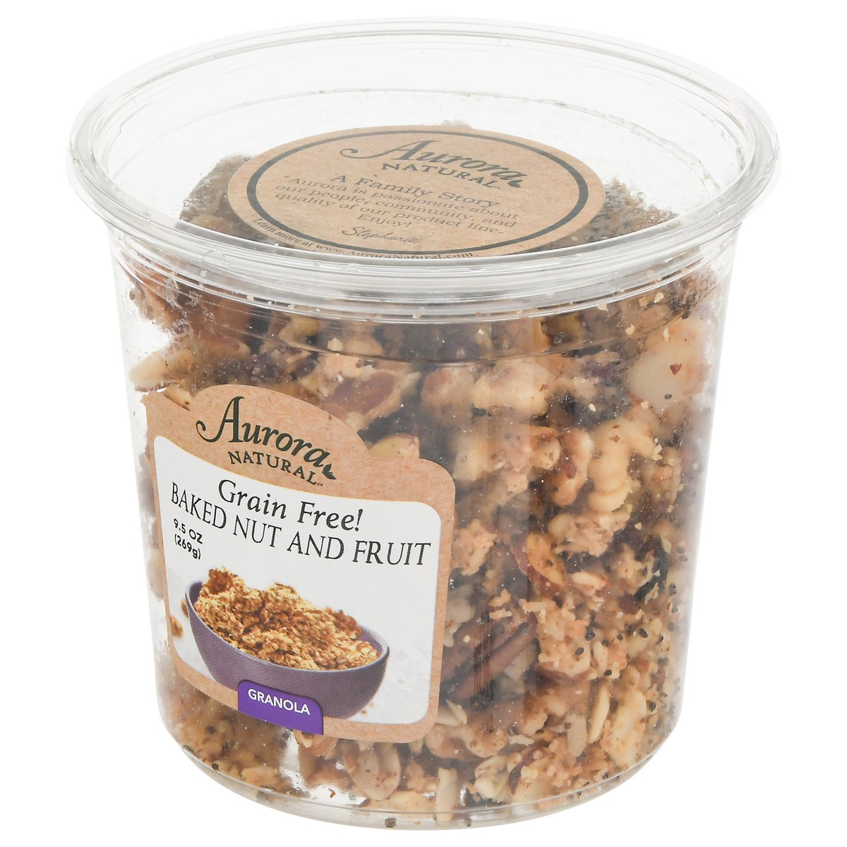 slide 7 of 14, Aurora Baked Nut and Fruit Granola 9.5 oz, 9.5 oz