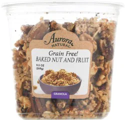 Aurora Baked Nut and Fruit Granola 9.5 oz
