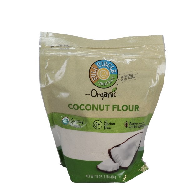 slide 1 of 14, Full Circle Market Organic Coconut Flour 16 oz, 16 oz