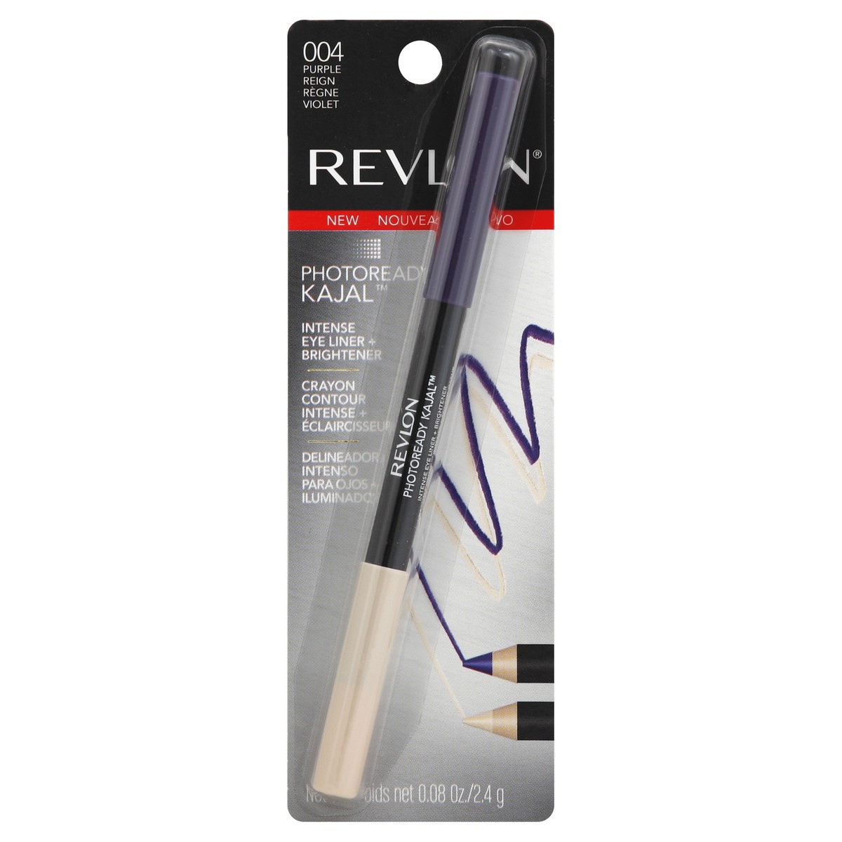 slide 3 of 3, Revlon Eyeliner + Brightener 0.08 oz, 0.08 oz