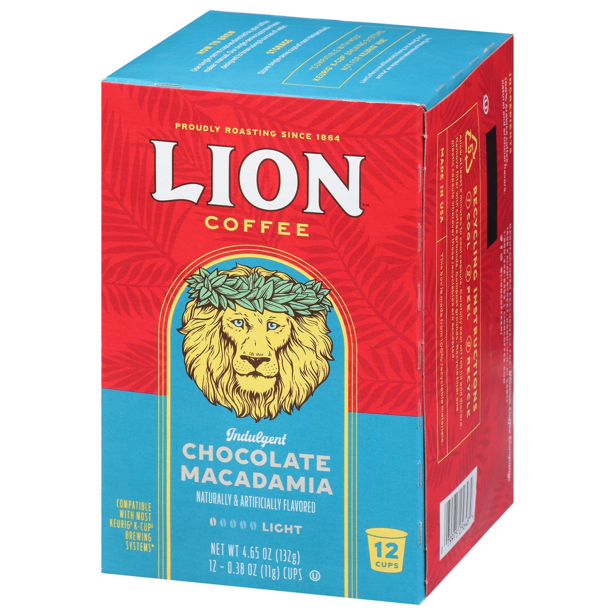 slide 3 of 9, LION COFFEE Chocolate Mac, 0.38 oz
