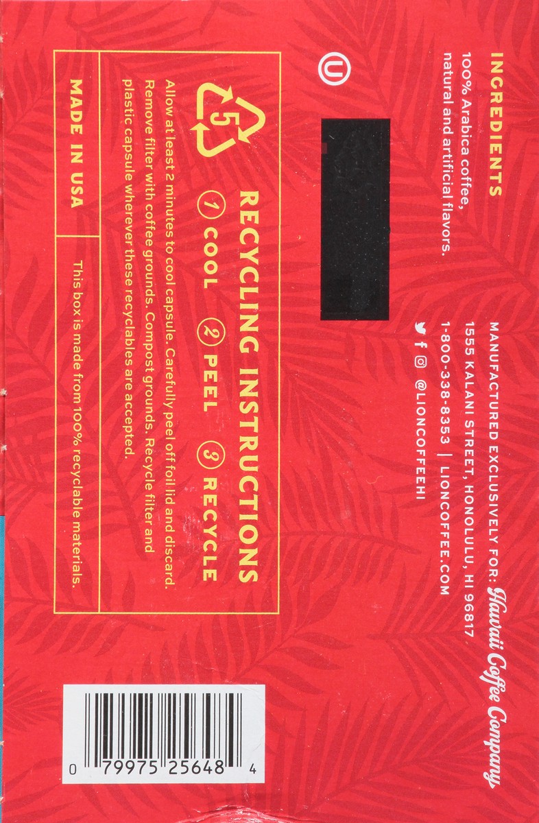 slide 8 of 9, LION COFFEE Chocolate Mac, 0.38 oz