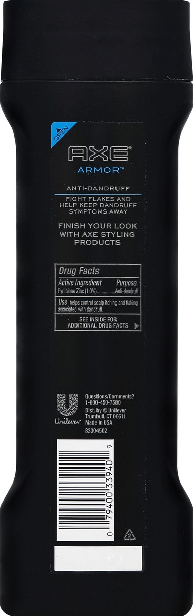 slide 6 of 6, AXE Armor Antidandruff 2In1 Shampoo Conditioner, 12 fl oz