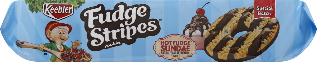 slide 5 of 12, Keebler Fudge Stripes Hot Fudge Sundae Cookies 11.5 oz, 11.5 oz