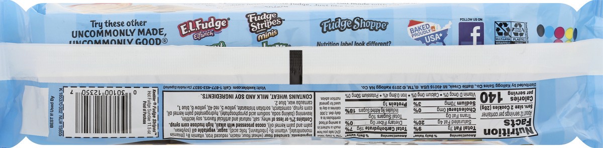 slide 8 of 12, Keebler Fudge Stripes Hot Fudge Sundae Cookies 11.5 oz, 11.5 oz