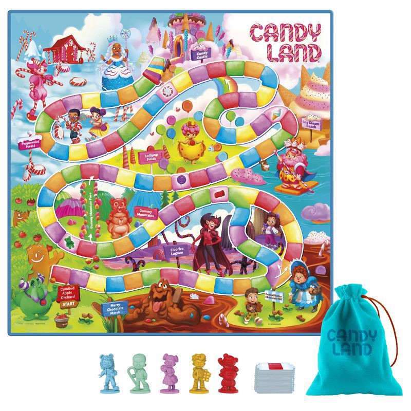 slide 3 of 5, Hasbro Gaming Candy Land Board Game - 2025 Edition, 1 ct