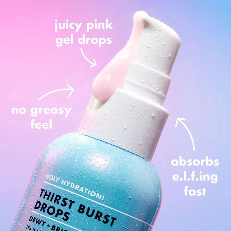 slide 5 of 15, ELF E.L.F. Holy Hydration! Thirst Burst Drops, 1 oz