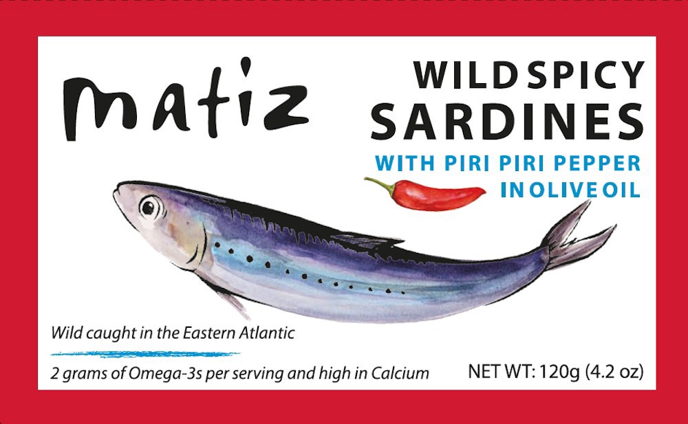 slide 1 of 4, Matiz Wild Spicy Sardines - 4.2 oz, 4.2 oz