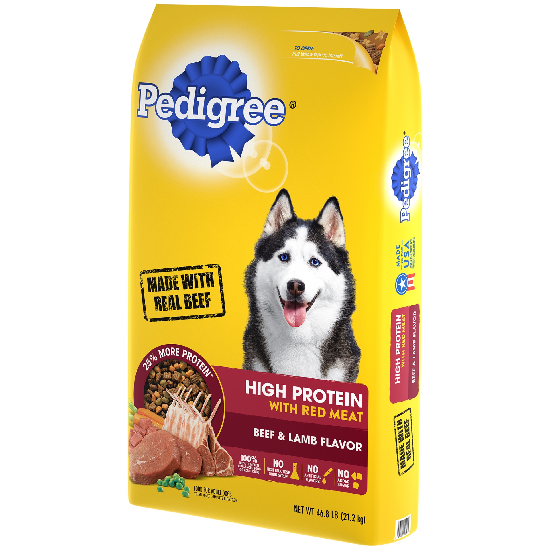 PEDIGREE High Protein Adult Dry Dog Food Beef and Lamb Flavor Dog