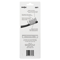 slide 7 of 9, Meijer Multi-Benefit Soft toothbrushes, 4 ct