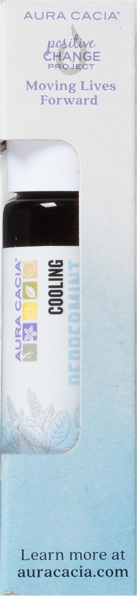 slide 12 of 13, Aura Cacia Roll-On Cooling Peppermint Essential Oil Blend 0.31 fl oz, 0.31 fl oz