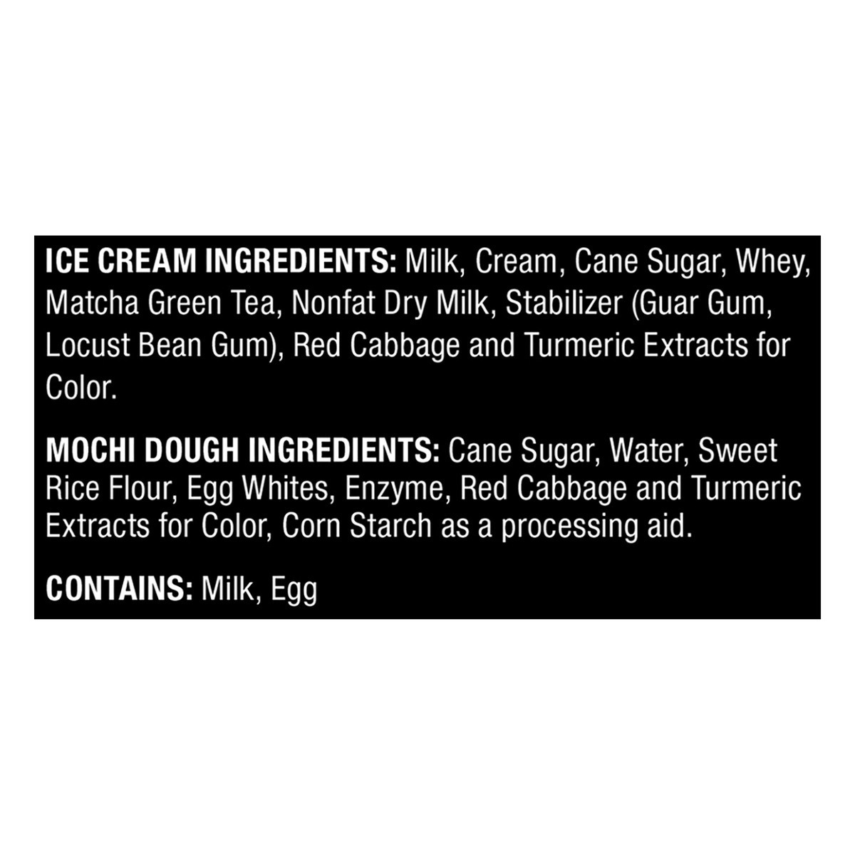 slide 5 of 13, Mochi Matcha Geen Tea Ice Cream 6 - 1.25 oz Pieces, 12 fl oz