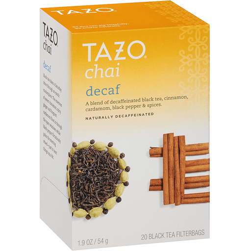 slide 2 of 4, Tazo Decaf Chai Tea, 20 ct