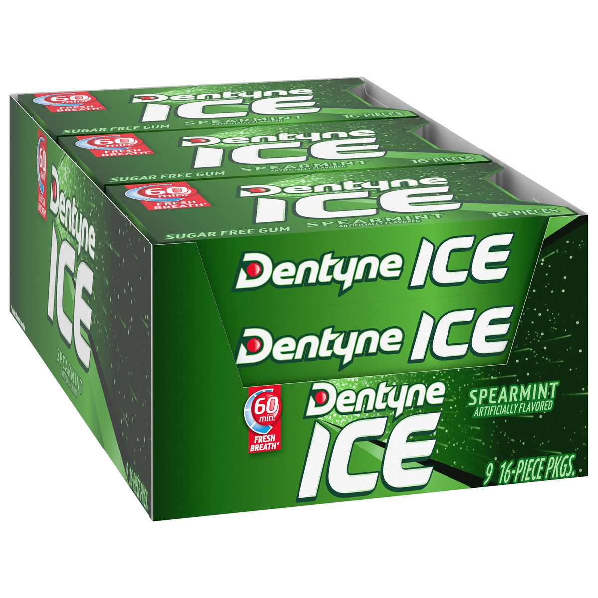 slide 2 of 9, Dentyne Ice Spearmint, 1 ct