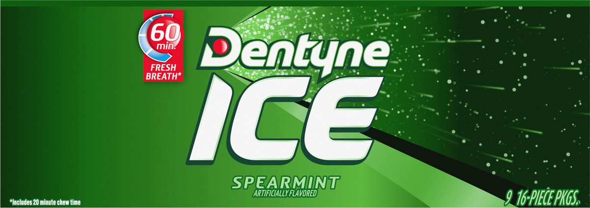 slide 6 of 9, Dentyne Ice Spearmint, 1 ct