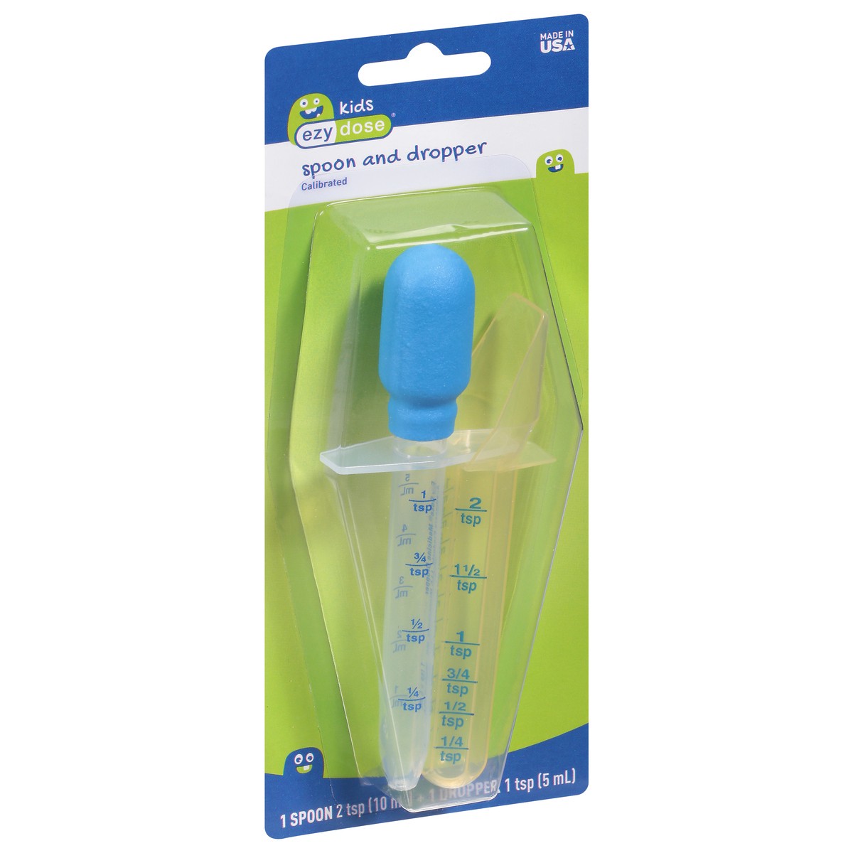 slide 7 of 9, EZY Dose Kids Calibrated Spoon and Dropper 1 ea, 1 ct