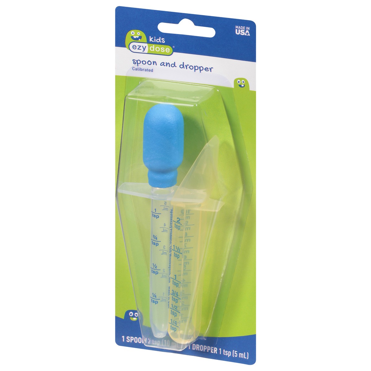 slide 8 of 9, EZY Dose Kids Calibrated Spoon and Dropper 1 ea, 1 ct