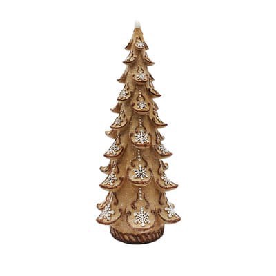 slide 1 of 1, Dark Brown Snowflake Tree Tabletop Decor By Ashland, 15.5 in