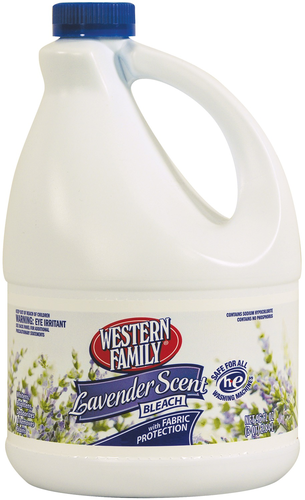 slide 1 of 1, Western Family Lavender Scent Bleach, 96 oz