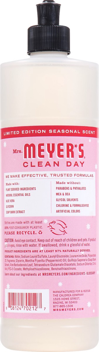 slide 2 of 5, Mrs. Meyer's Clean Day Liquid Dish Soap, Peppermint Scent, 16 Ounce Bottle, 16 oz