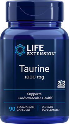 slide 1 of 1, Life Extension Taurine, 90 ct