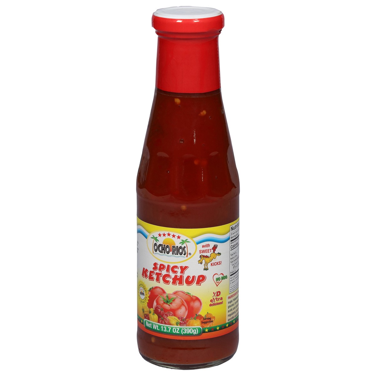 slide 8 of 9, Ocho Rios Spicy Ketchup 13.7 oz, 13.7 oz