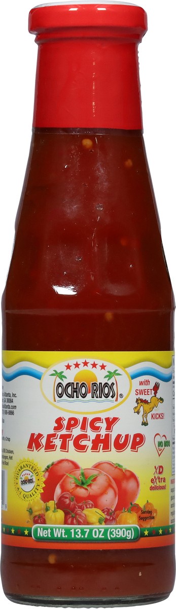 slide 3 of 9, Ocho Rios Spicy Ketchup 13.7 oz, 13.7 oz