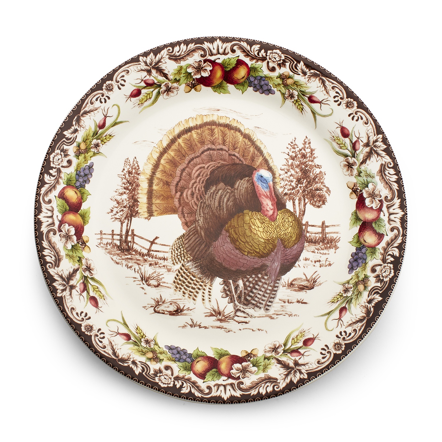 slide 1 of 1, Sur La Table Turkey Salad Plate, 1 ct