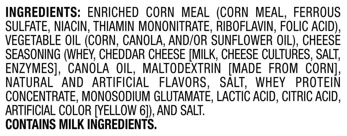 slide 2 of 6, Cheetos Cheese Flavored Snacks ,, 3.25 oz