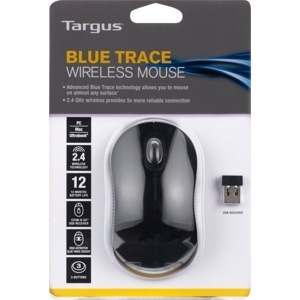 slide 1 of 1, Targus Blue Trace Wireless Mouse, 1 ct