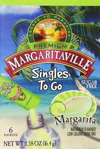 slide 1 of 1, Margaritaville Margarita Singlees To Go, 0.58 oz