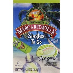 Margaritaville Margarita Singlees To Go - 0.58 oz