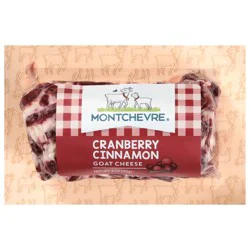 Montchevre Cranberry Cinnamon Goat Cheese Log 4 oz