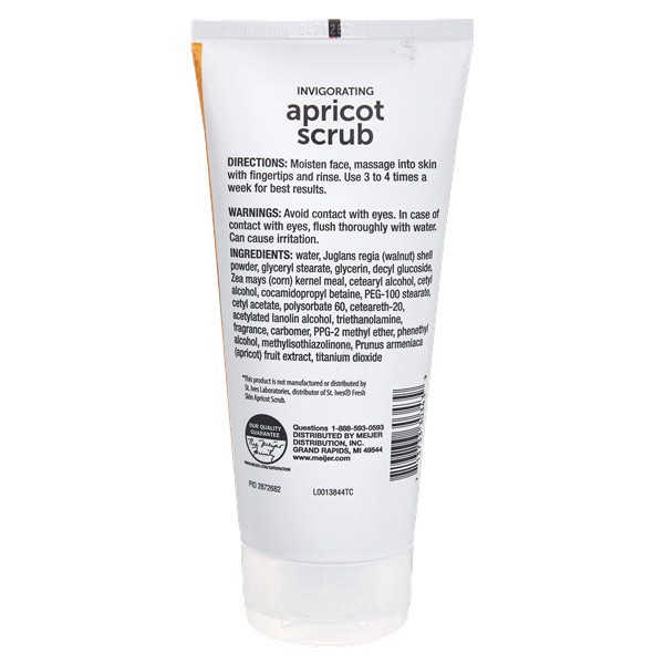 slide 2 of 5, Meijer Apricot Scrub Invigorating, 6 oz